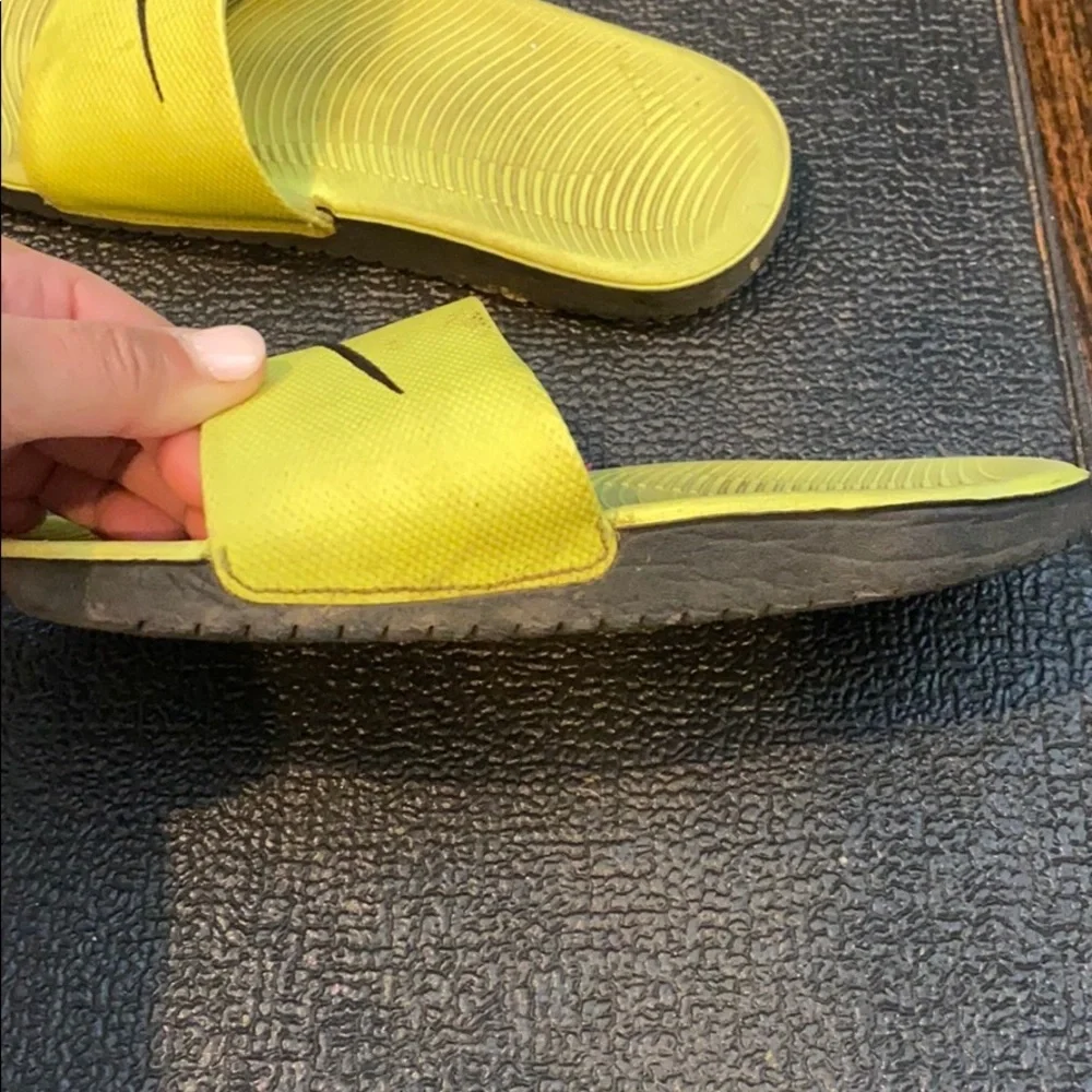 Nike size 13 youth slides